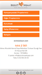 Mobile Screenshot of bulutinsaatyapi.com
