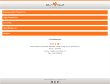 Tablet Screenshot of bulutinsaatyapi.com